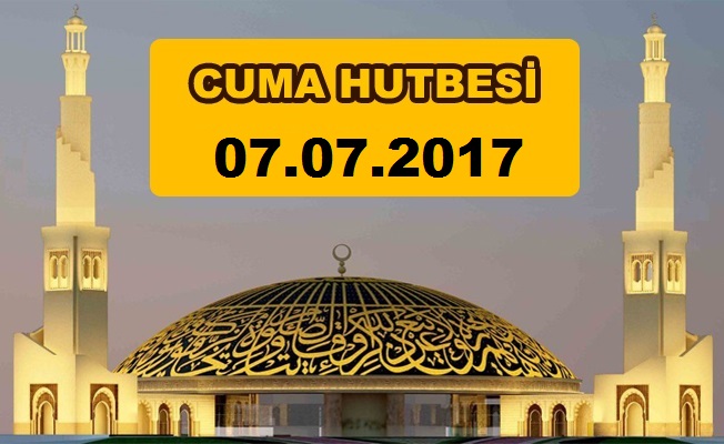 Türkiye Geneli Cuma Hutbesi